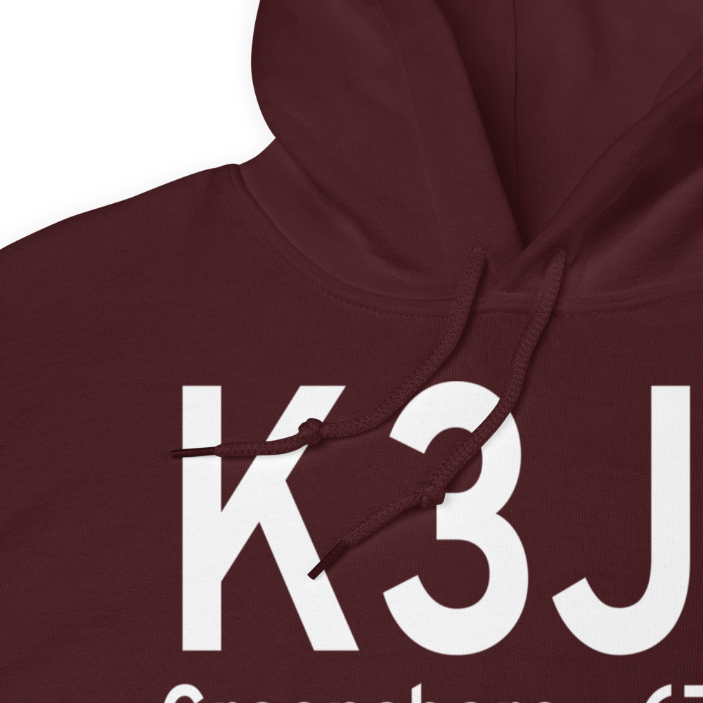 Greene County Regional Airport (K3J7) ICAO Hoodie Sweatshirt 