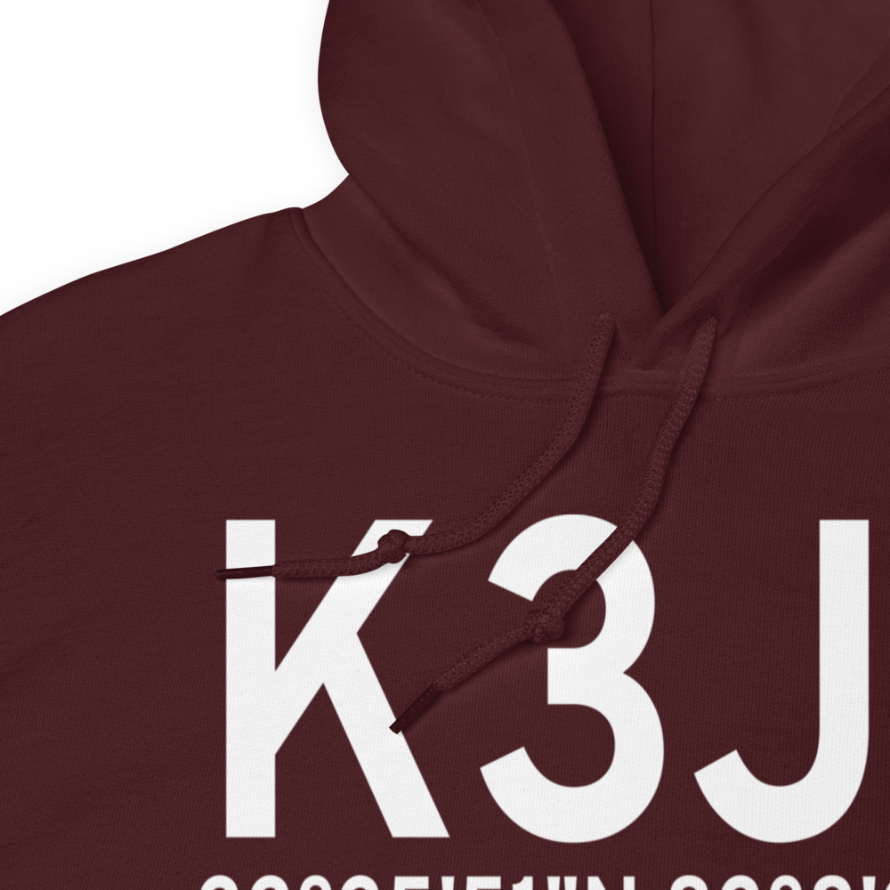 Greene County Regional Airport (K3J7) ICAO Hoodie Sweatshirt 