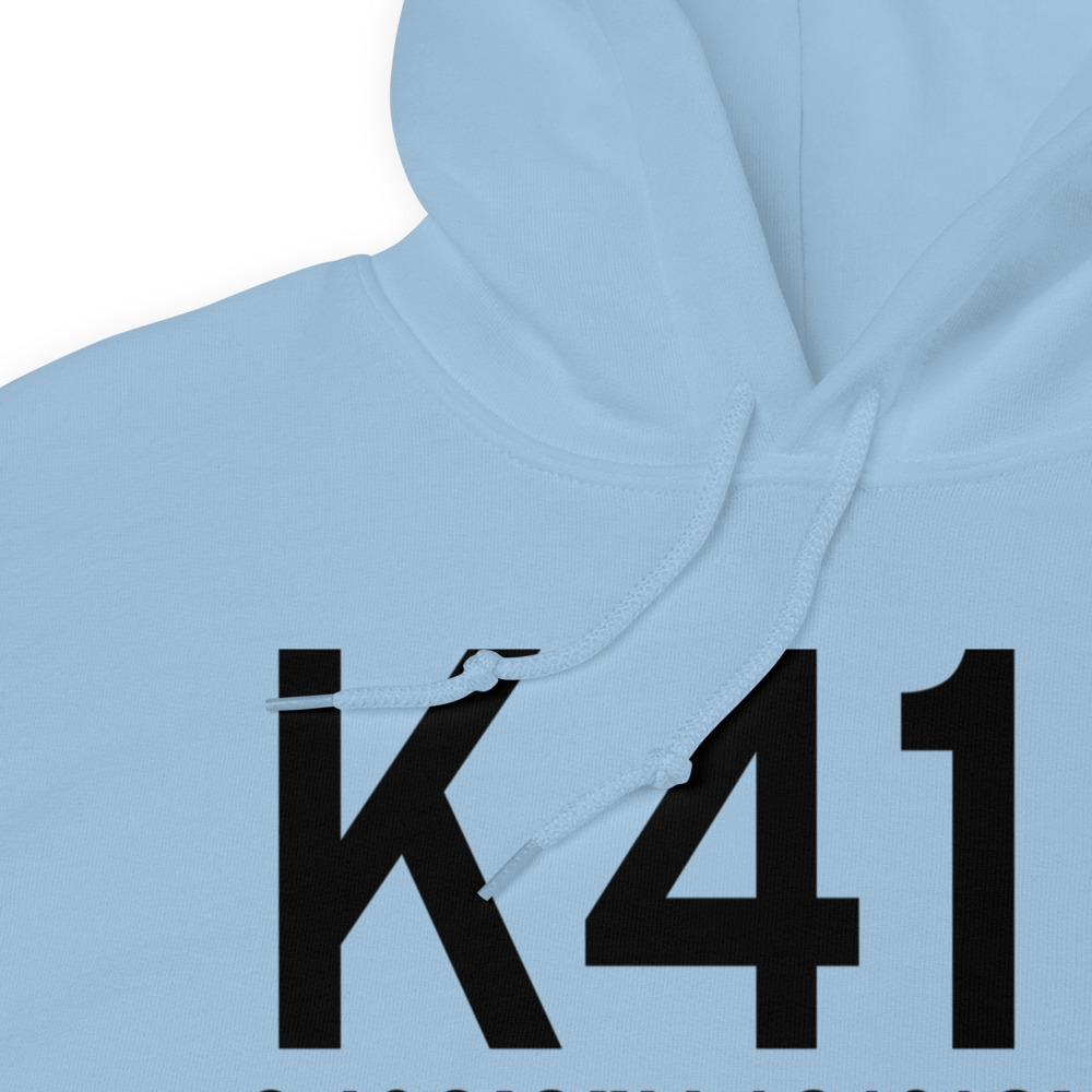 Floydada Municipal Airport (K41F) ICAO Hoodie Sweatshirt 