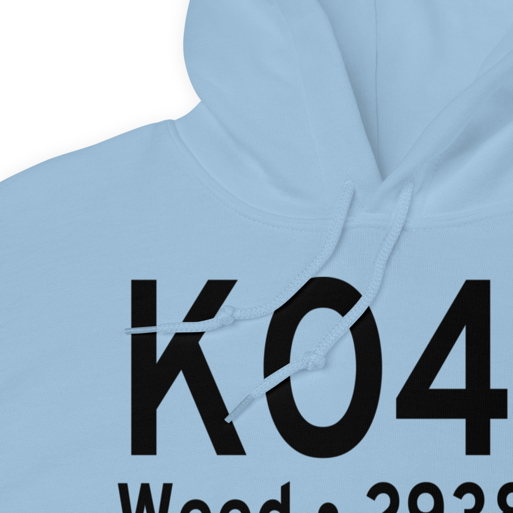 Weed Airport (KO46) ICAO Hoodie Sweatshirt 