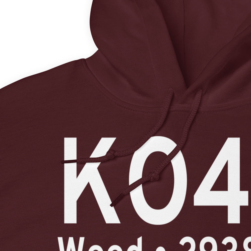 Weed Airport (KO46) ICAO Hoodie Sweatshirt 