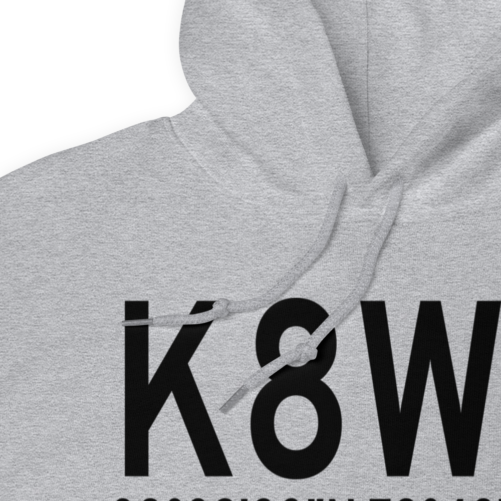 New Market Airport (K8W2) ICAO Hoodie Sweatshirt 