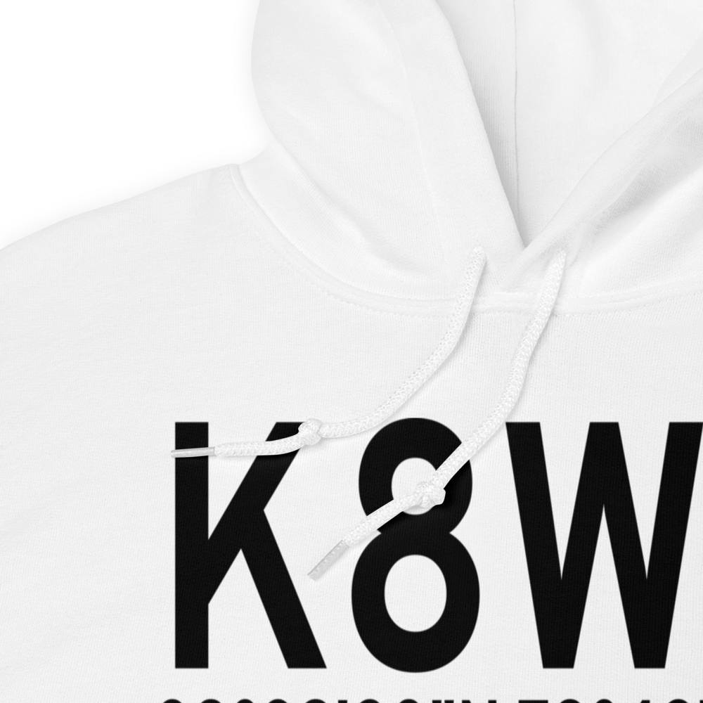 New Market Airport (K8W2) ICAO Hoodie Sweatshirt 