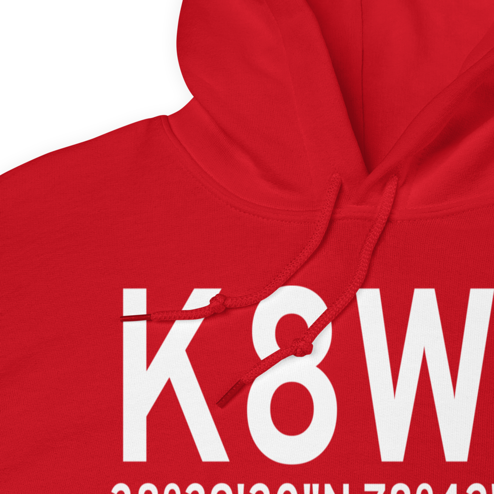 New Market Airport (K8W2) ICAO Hoodie Sweatshirt 