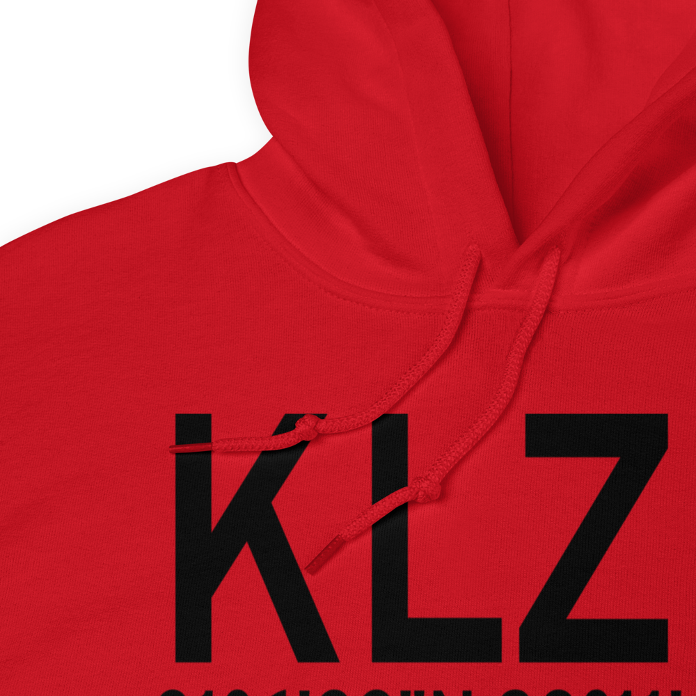 Lampasas Airport (KLZZ) ICAO Hoodie Sweatshirt 