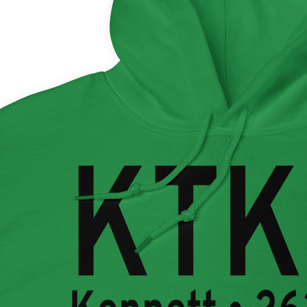Kennett Memorial Airport (KTKX) ICAO Hoodie Sweatshirt 