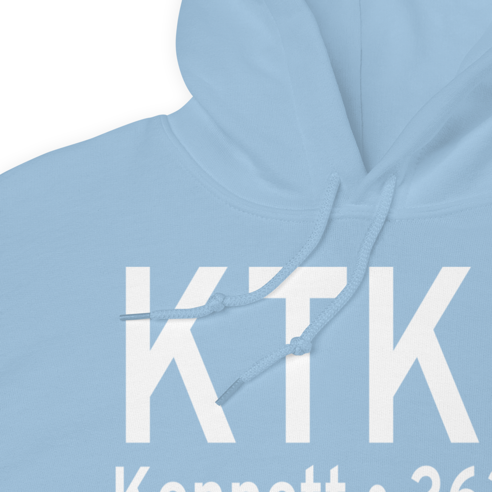 Kennett Memorial Airport (KTKX) ICAO Hoodie Sweatshirt 