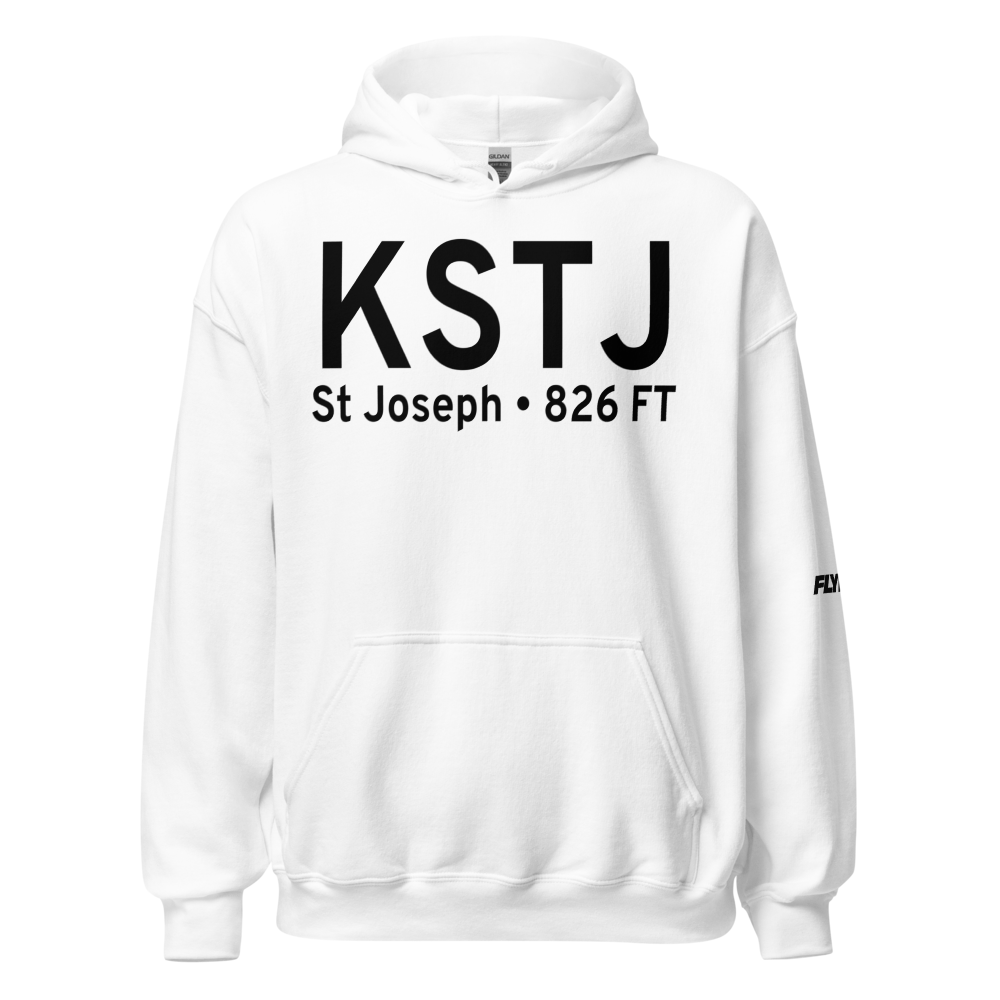 Rosecrans Memorial Airport (KSTJ) ICAO Hoodie Sweatshirt 