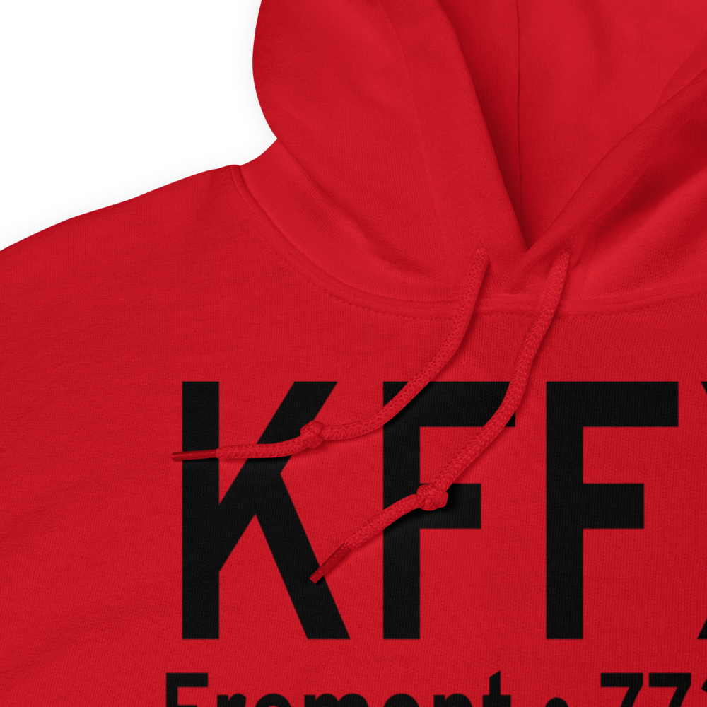 Fremont Municipal Airport (KFFX) ICAO Hoodie Sweatshirt 