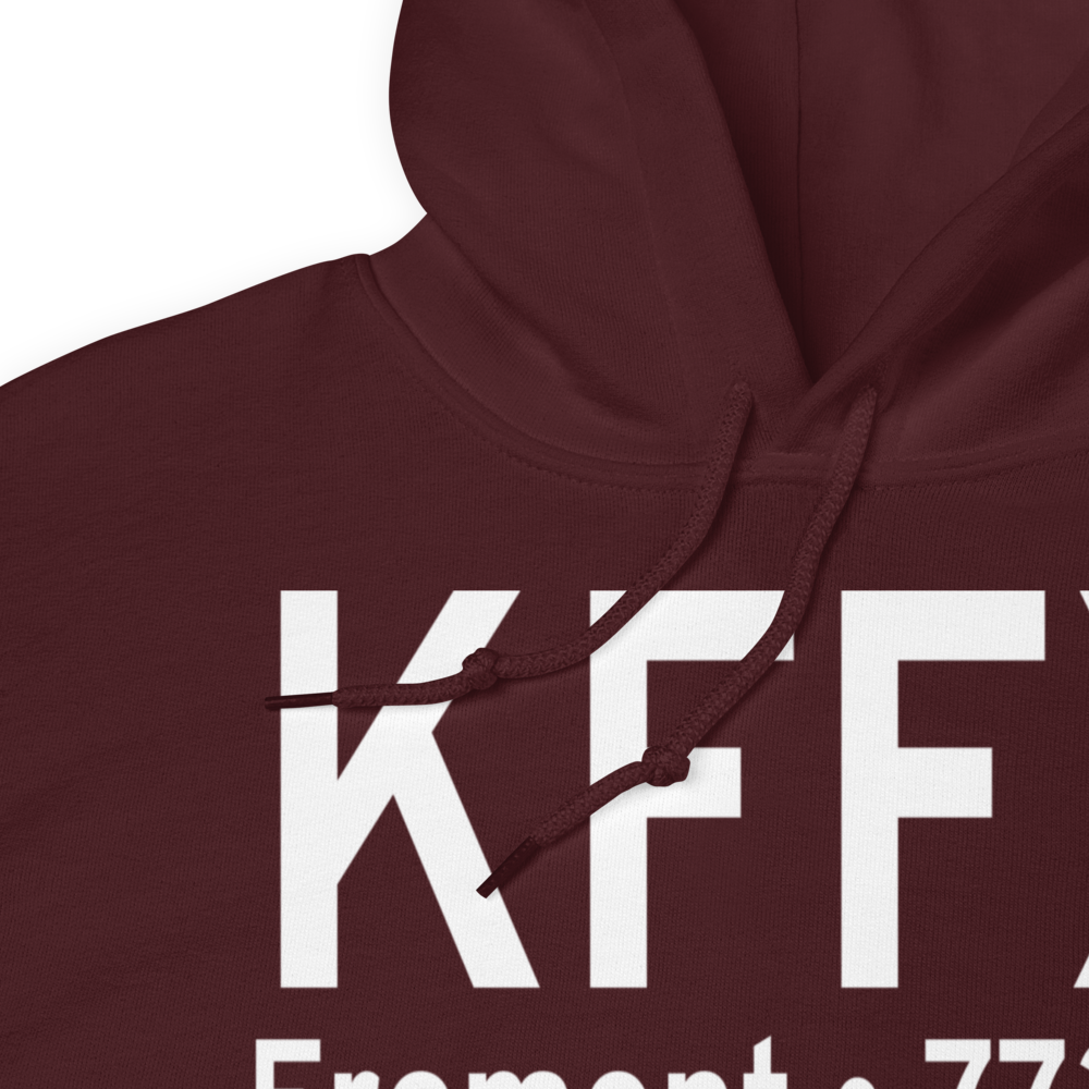 Fremont Municipal Airport (KFFX) ICAO Hoodie Sweatshirt 