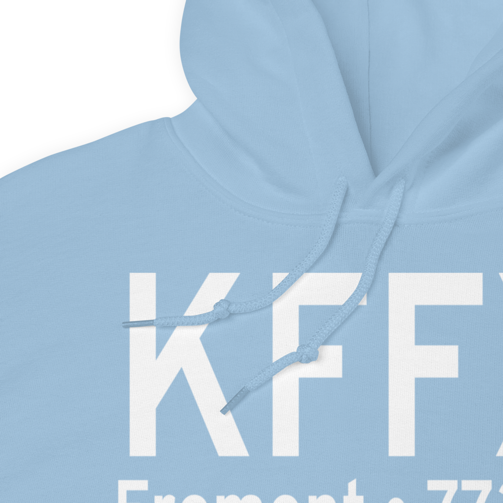 Fremont Municipal Airport (KFFX) ICAO Hoodie Sweatshirt 