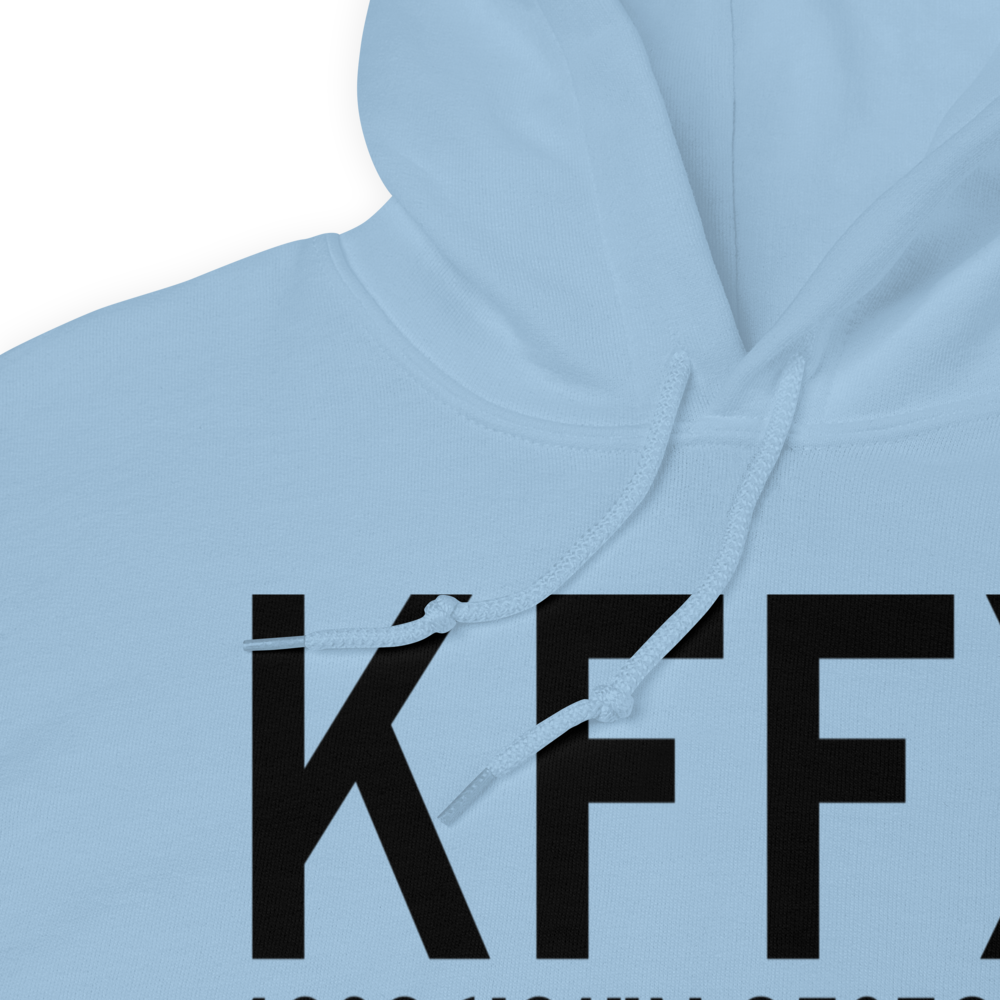 Fremont Municipal Airport (KFFX) ICAO Hoodie Sweatshirt 