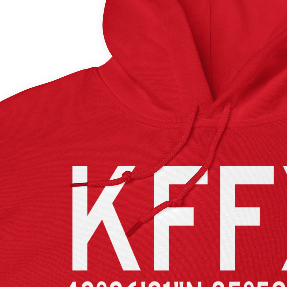 Fremont Municipal Airport (KFFX) ICAO Hoodie Sweatshirt 