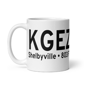 Shelbyville Municipal Airport (KGEZ) ICAO Mug