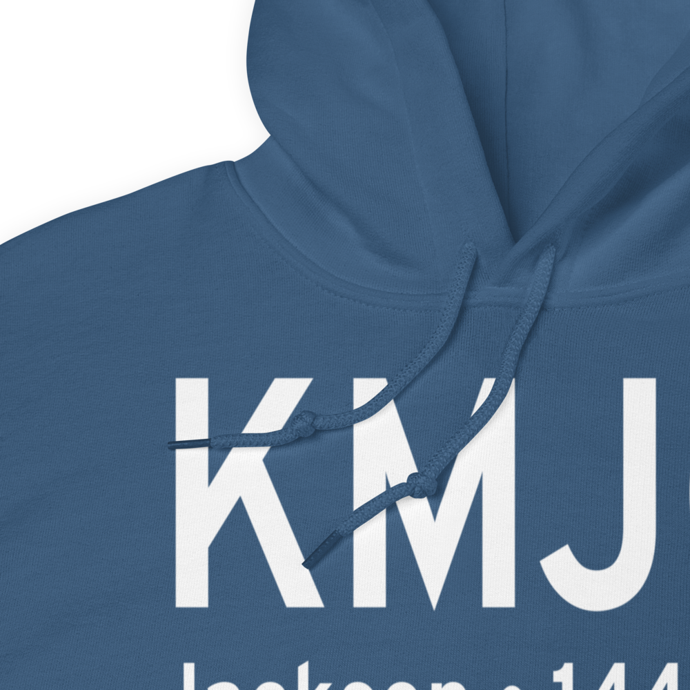 Jackson Municipal Airport (KMJQ) ICAO Hoodie Sweatshirt 
