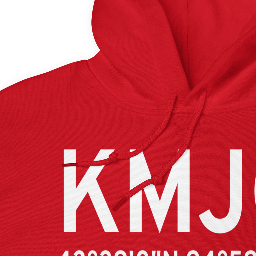 Jackson Municipal Airport (KMJQ) ICAO Hoodie Sweatshirt 