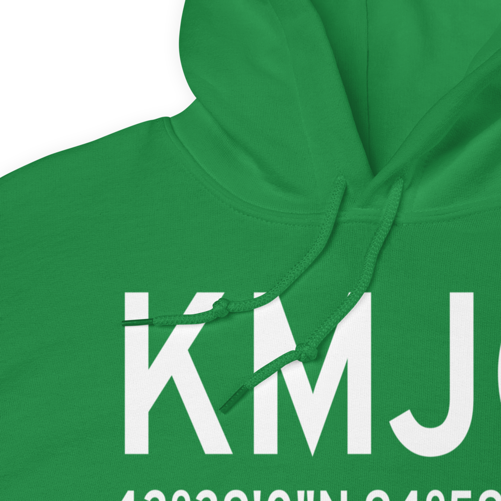 Jackson Municipal Airport (KMJQ) ICAO Hoodie Sweatshirt 