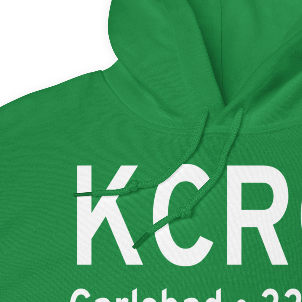 Mc Clellan-Palomar Airport (KCRQ) ICAO Hoodie Sweatshirt 