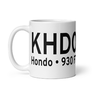 South Texas Regional Airport at Hondo (KHDO) ICAO Mug