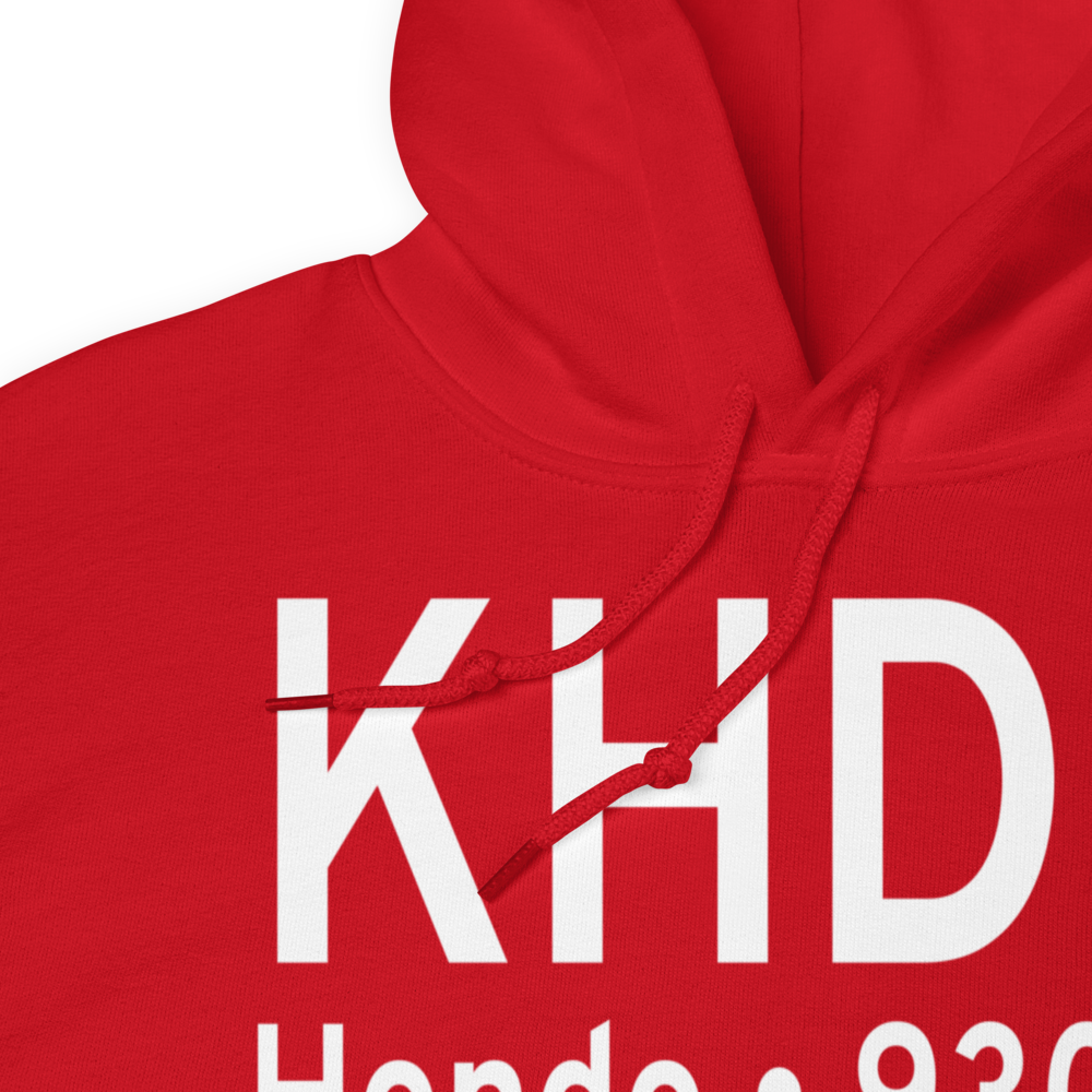 South Texas Regional Airport at Hondo (KHDO) ICAO Hoodie Sweatshirt 