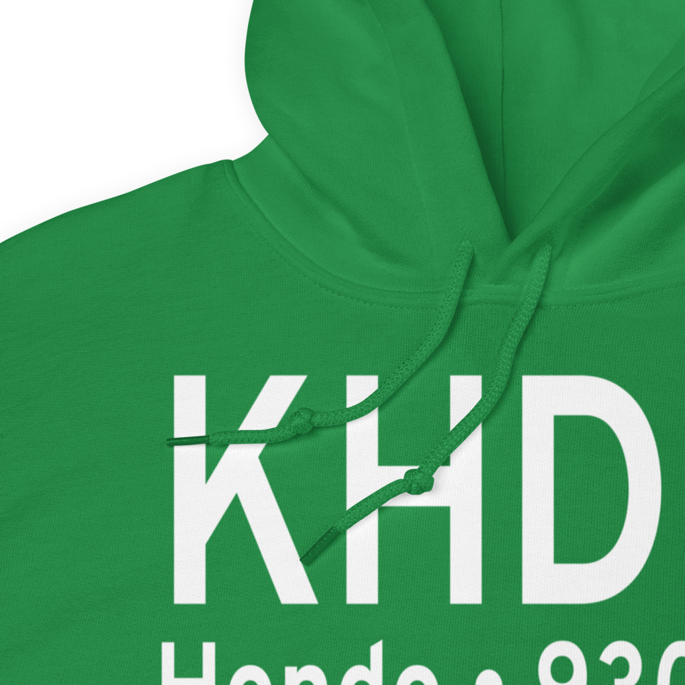 South Texas Regional Airport at Hondo (KHDO) ICAO Hoodie Sweatshirt 