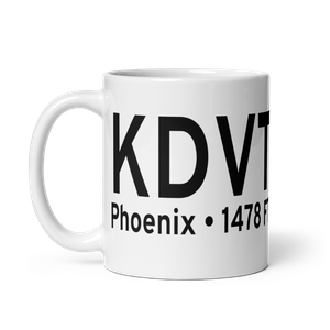 Phoenix Deer Valley Airport (KDVT) ICAO Mug
