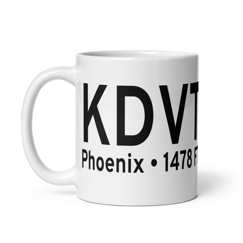 Phoenix Deer Valley Airport (KDVT) ICAO Mug 