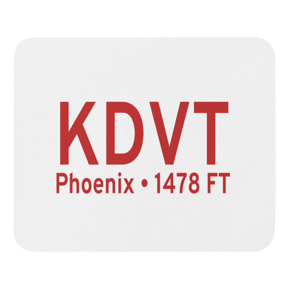 Phoenix Deer Valley Airport (KDVT) ICAO  Mouse Pad 