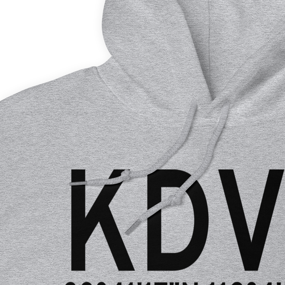 Phoenix Deer Valley Airport (KDVT) ICAO Hoodie Sweatshirt 