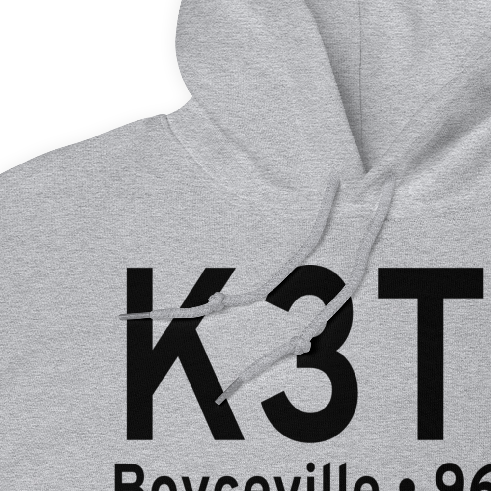 Boyceville Municipal Airport (K3T3) ICAO Hoodie Sweatshirt 