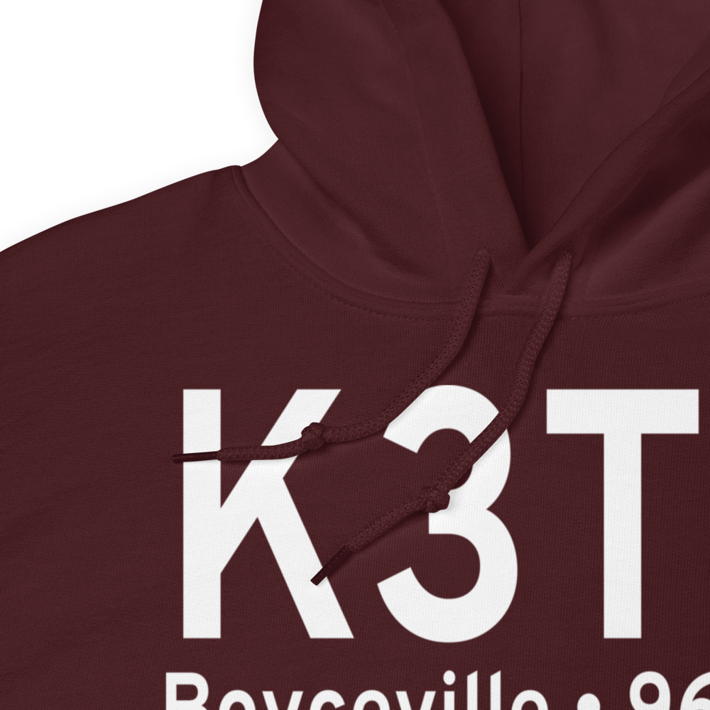 Boyceville Municipal Airport (K3T3) ICAO Hoodie Sweatshirt 