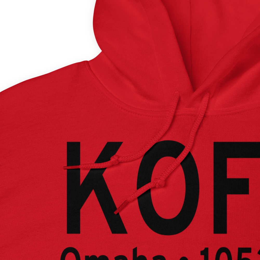 Offutt Air Force Base (KOFF) ICAO Hoodie Sweatshirt 