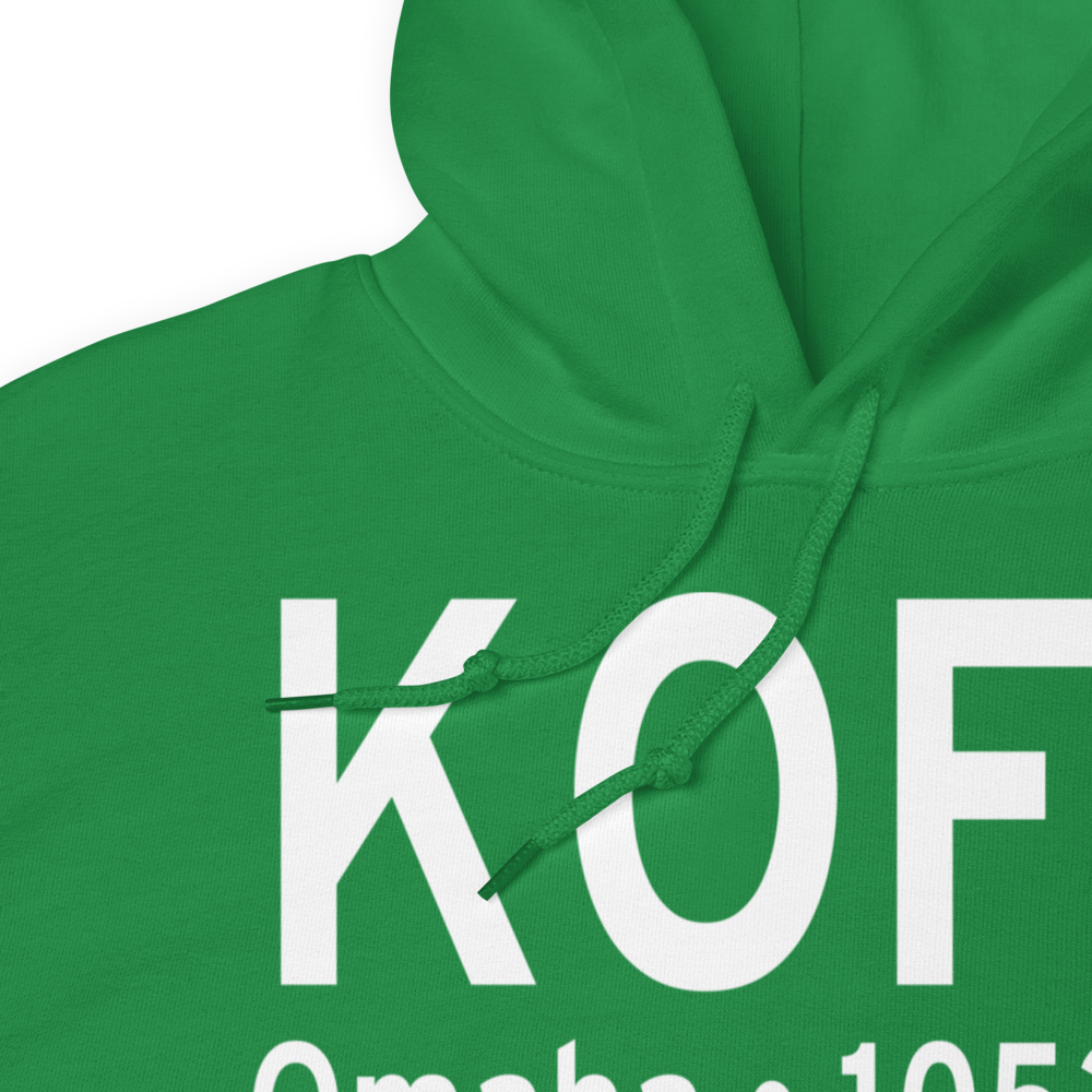 Offutt Air Force Base (KOFF) ICAO Hoodie Sweatshirt 