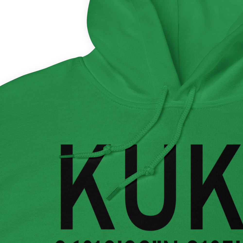 Wilkes County Airport (KUKF) ICAO Hoodie Sweatshirt 