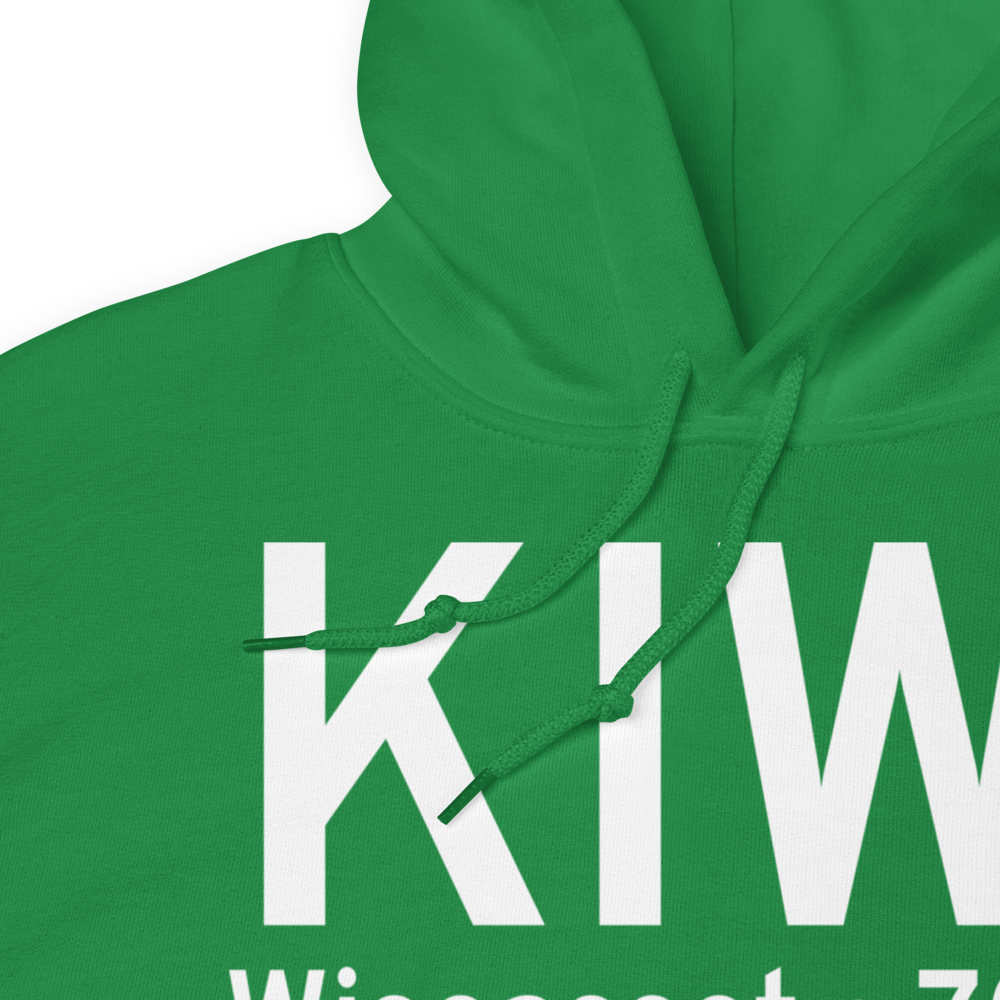 Wiscasset Airport (KIWI) ICAO Hoodie Sweatshirt 