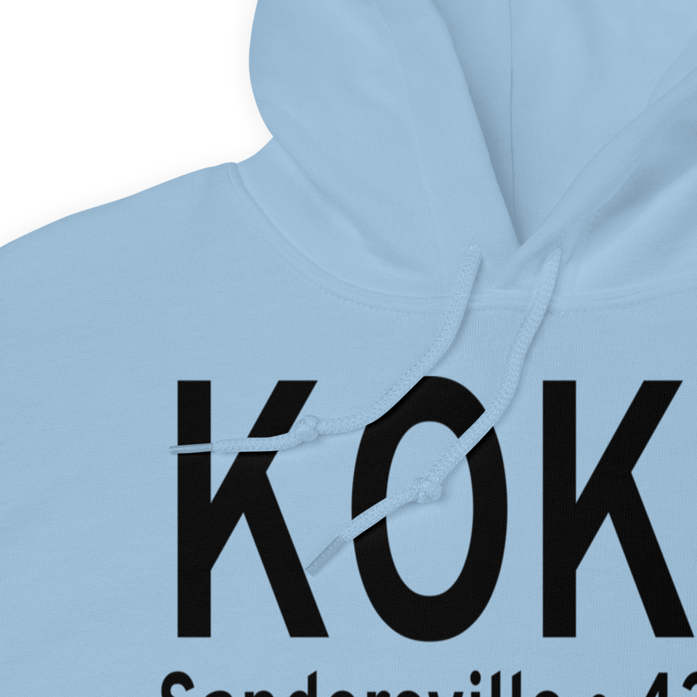 Kaolin Field (KOKZ) ICAO Hoodie Sweatshirt 