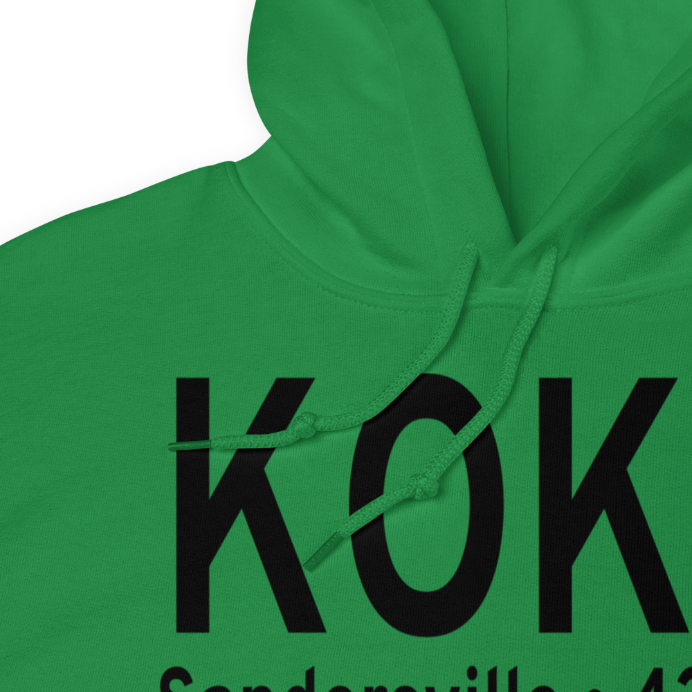 Kaolin Field (KOKZ) ICAO Hoodie Sweatshirt 