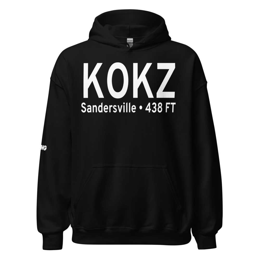Kaolin Field (KOKZ) ICAO Hoodie Sweatshirt 