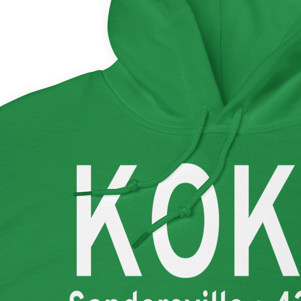 Kaolin Field (KOKZ) ICAO Hoodie Sweatshirt 