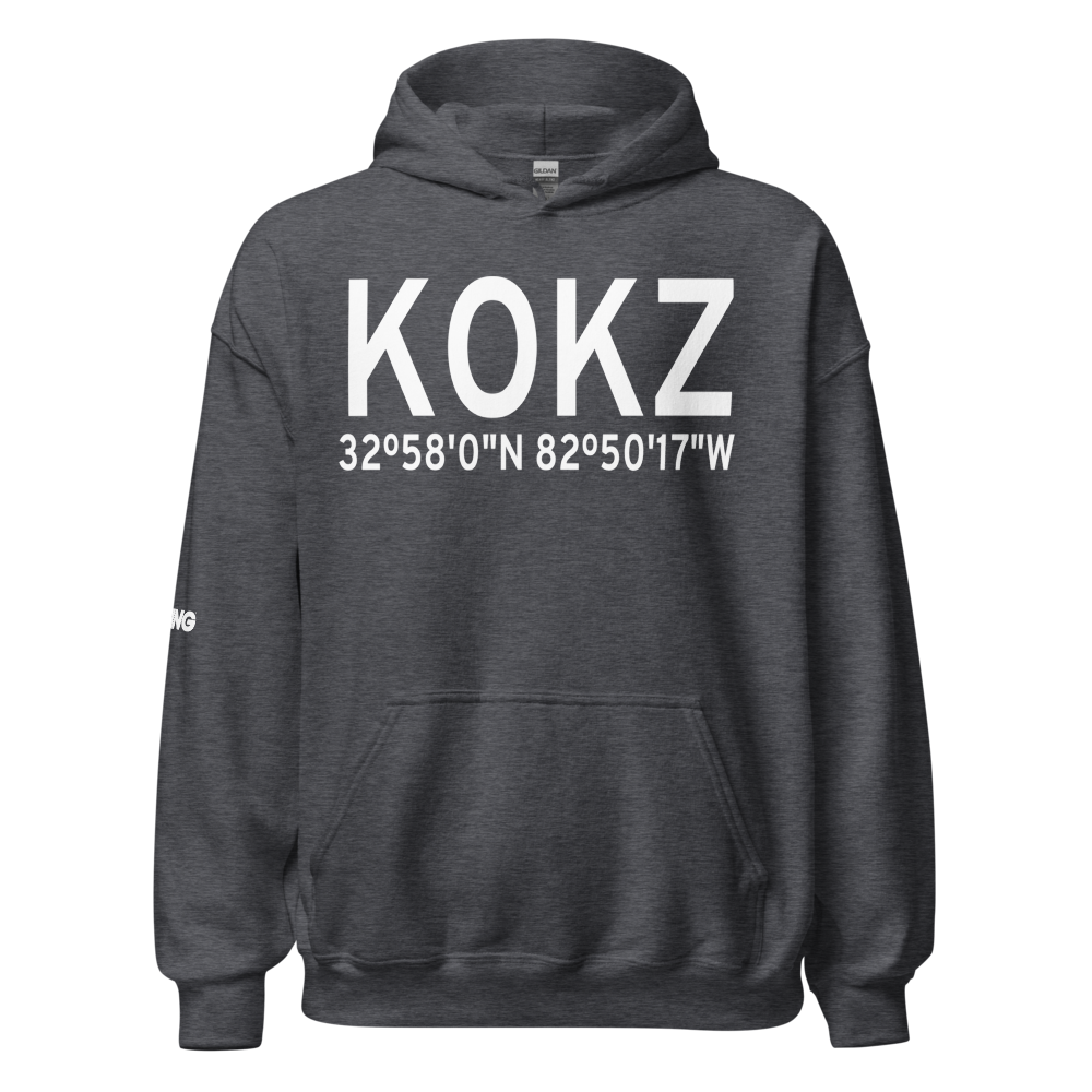 Kaolin Field (KOKZ) ICAO Hoodie Sweatshirt 