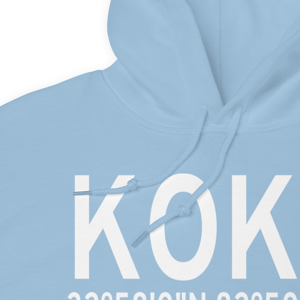 Kaolin Field (KOKZ) ICAO Hoodie Sweatshirt 