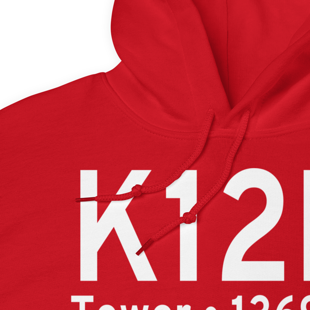 Tower Municipal Airport (K12D) ICAO Hoodie Sweatshirt 