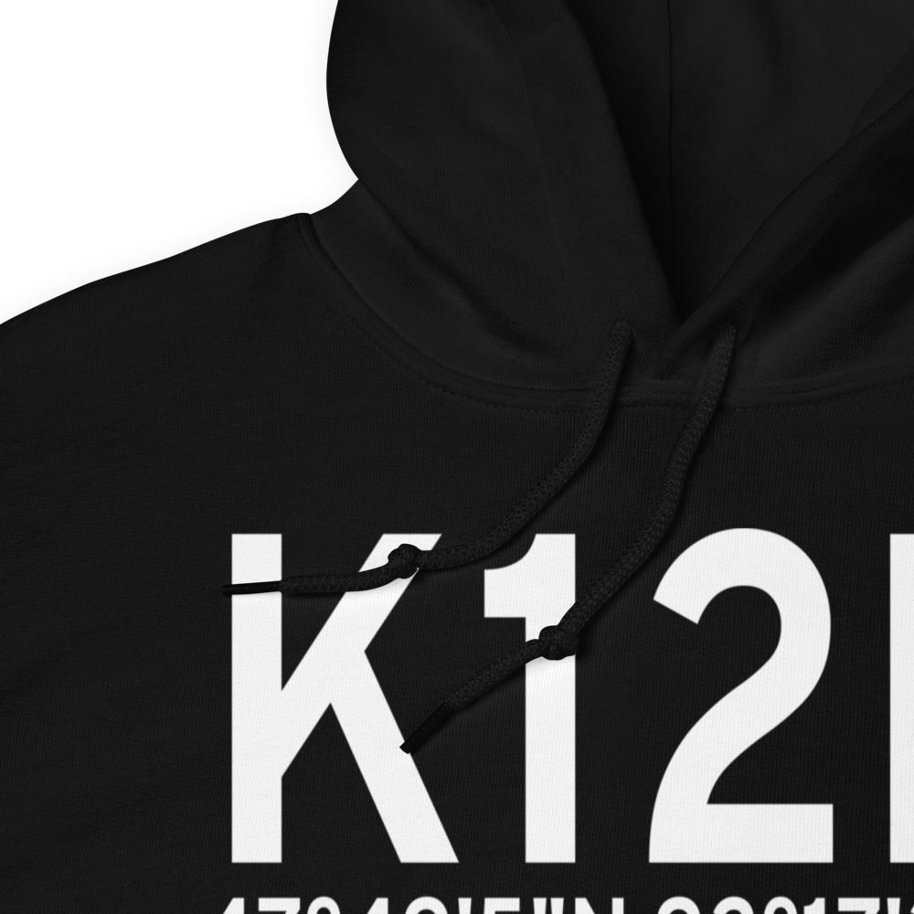 Tower Municipal Airport (K12D) ICAO Hoodie Sweatshirt 