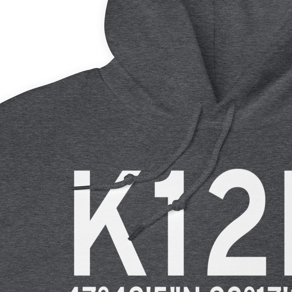 Tower Municipal Airport (K12D) ICAO Hoodie Sweatshirt 