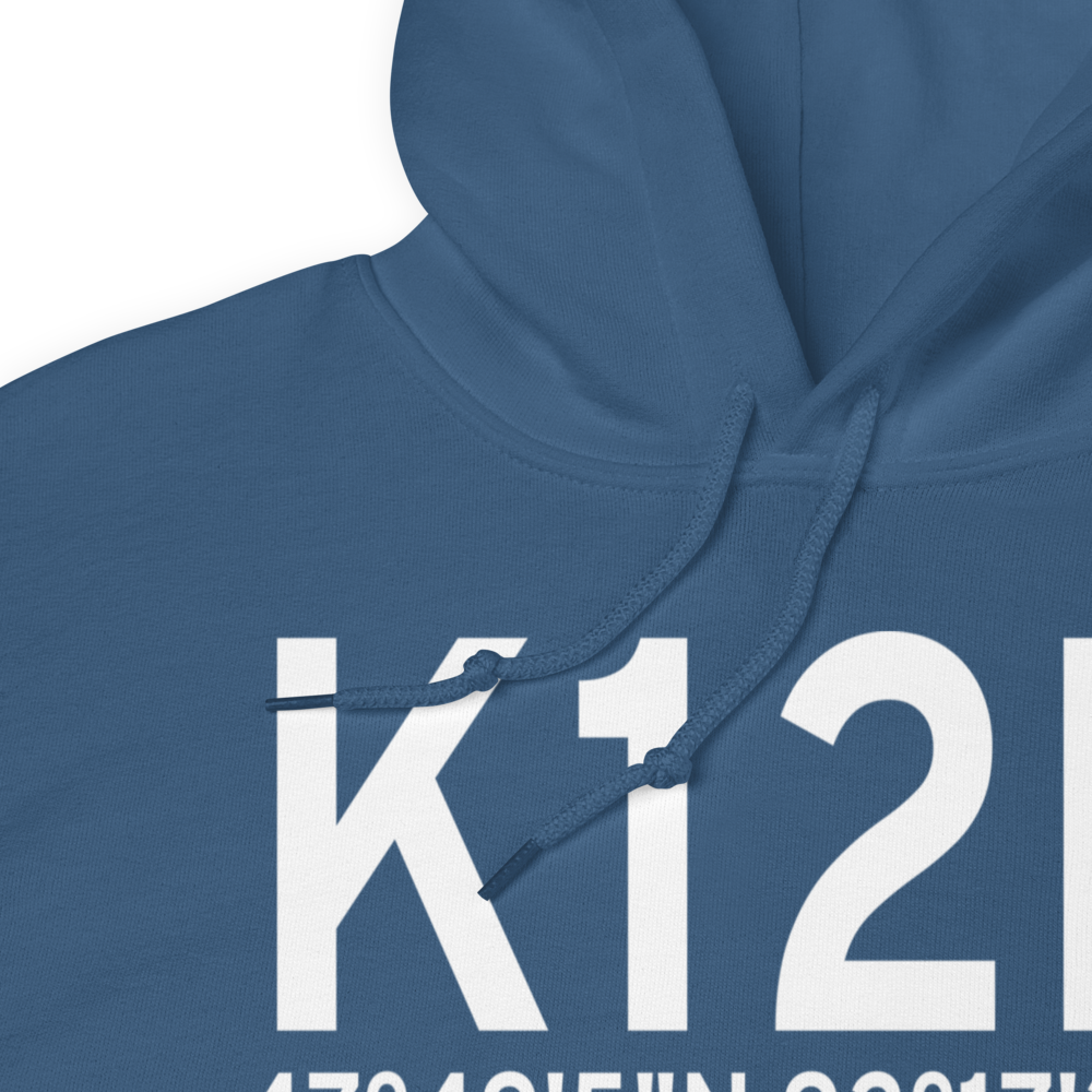 Tower Municipal Airport (K12D) ICAO Hoodie Sweatshirt 