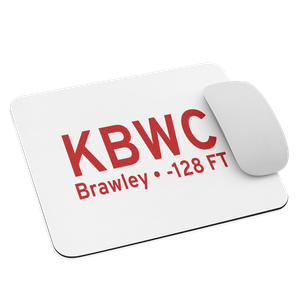 Brawley Municipal Airport (KBWC) ICAO  Mouse Pad