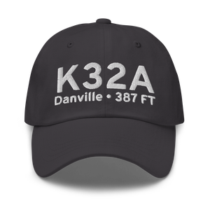 Danville Municipal Airport (K32A) ICAO Hat