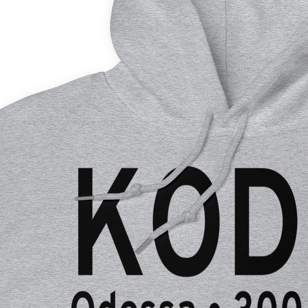 Odessa Schlemeyer Field (KODO) ICAO Hoodie Sweatshirt 