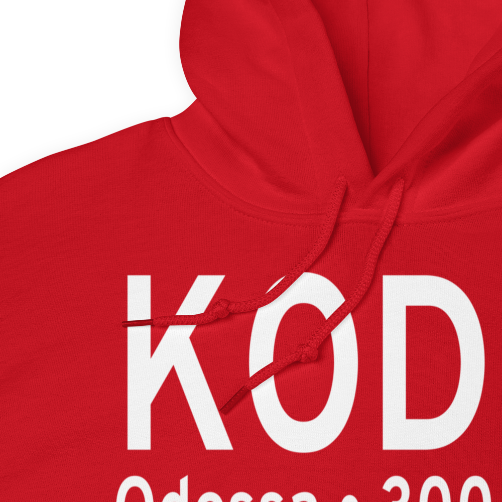 Odessa Schlemeyer Field (KODO) ICAO Hoodie Sweatshirt 