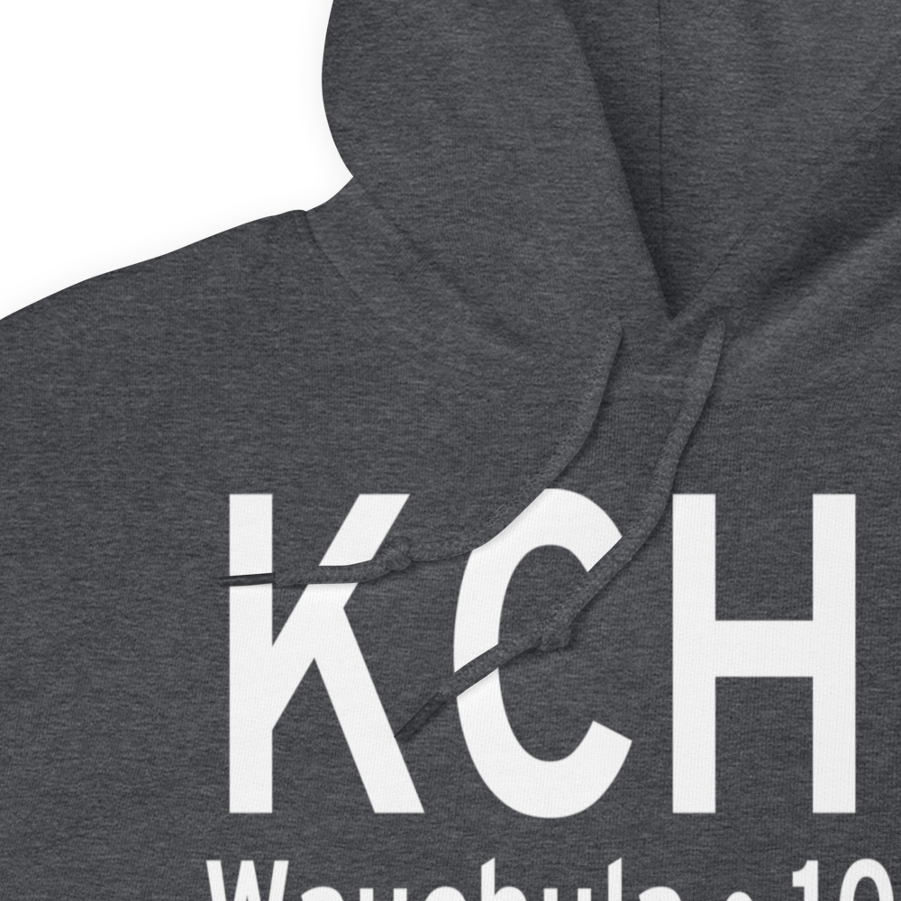 Wauchula Municipal Airport (KCHN) ICAO Hoodie Sweatshirt 